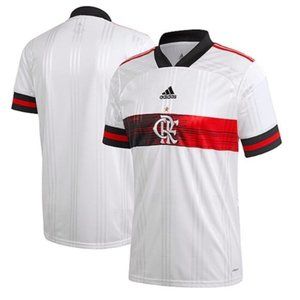Flamengo White 2020/21 Away Jersey Size M